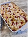 Raspberry Cream French Toast Casserole