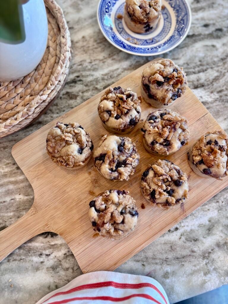 Healthier Blueberry Crumb Top Muffins: A Nutritious Twist on a Classic Favorite