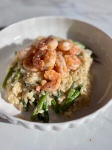Read more about the article Lemon Parmesan Orzo with Shrimp – Easy but Elegant, Done in About 30 Minutes