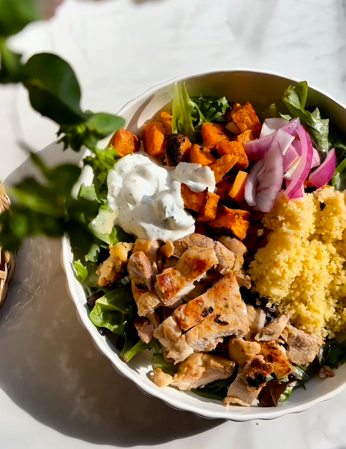 Read more about the article Golden Lemon Herb Chicken Bowls