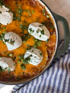 Read more about the article One-Pan Enchilada Skillet – easy, weeknight meal that packs hidden veggies, fiber, and protein