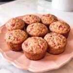 Strawberry Lunchbox Muffins (Healthy, Fluffy & Freezer-Friendly)